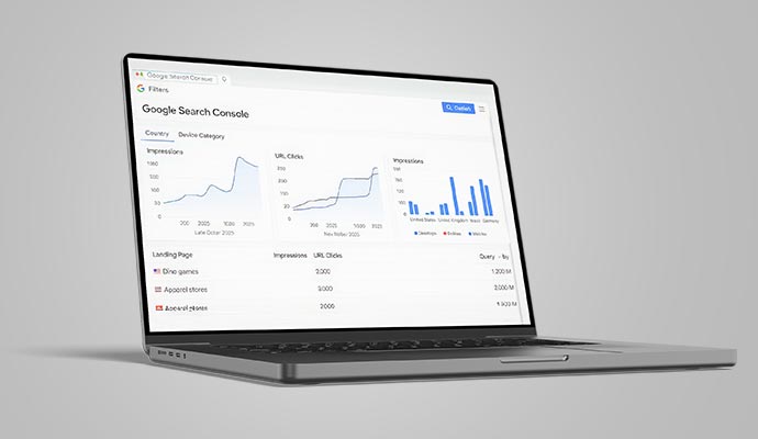 Google search console view Google search console view